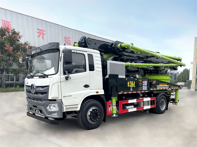 33M圆盘搅拌泵车